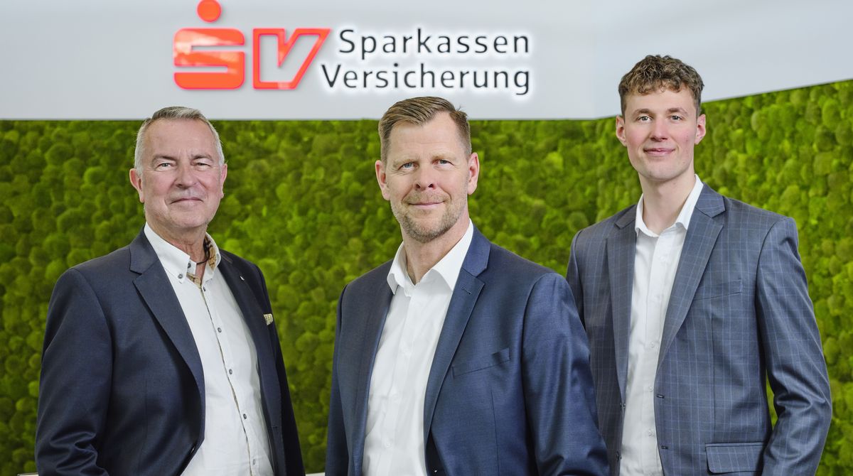 Das Team der SV SparkassenVersicherung Generalagentur Patrick Krietenstein in Filderstadt.